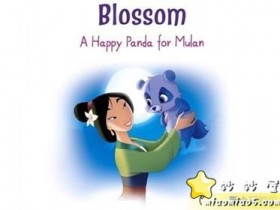 【双语绘本】迪士尼绘本之：蜜宝与木兰公主 Bossom, Mulan's Panda 带精美插画