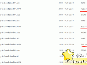 Big Muzzy 高清晰mp4,12集动画,共6G