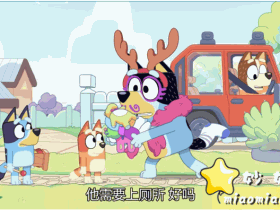 《Bluey》又名:《布鲁伊一家》,很可爱的动画,英语中文字幕