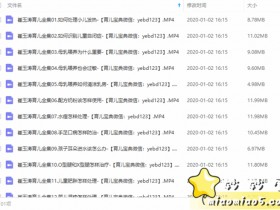 崔玉涛家庭育儿图解系列全集（8个PDF+104个MP4）