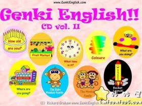 幼儿英语启蒙动画 Genki English元气英语 活动教学软件共51个主题