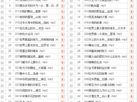 科普有声故事:儿童新百科全书 158集mp3故事