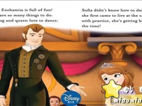 【中英双语绘本】小公主苏菲亚 主题英文绘本：皇家乐趣 Royal Fun精英插画+中英台词