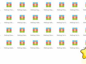 超全收集:韩国英文儿歌-碰碰狐 高清动画视频 + 中英文 1600集/78G