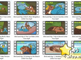 Little Fox 系列动画 L2 Bird and Kip(高清MP4)