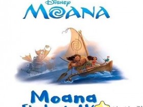 【双语绘本】迪士尼公主系列绘本-美人鱼：莫阿娜寻找道路 Moana Finds the Way 带精美插图
