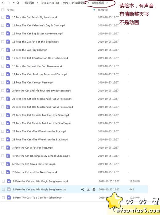 经典童书：Pete Series 【11个PDF +20MP3+20读绘本视频MP4+ 8个动画视频】图片 No.1