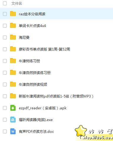 【raz AA-Z点读绘本+牛津树点读绘本+牛津自然拼读视频+廖彩杏52周全套+海尼曼】大合集图片