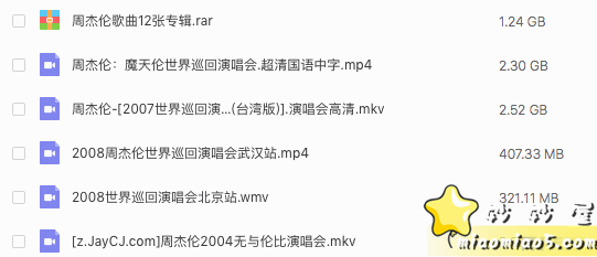 周杰伦Jay的12张专辑 外加演唱会图片