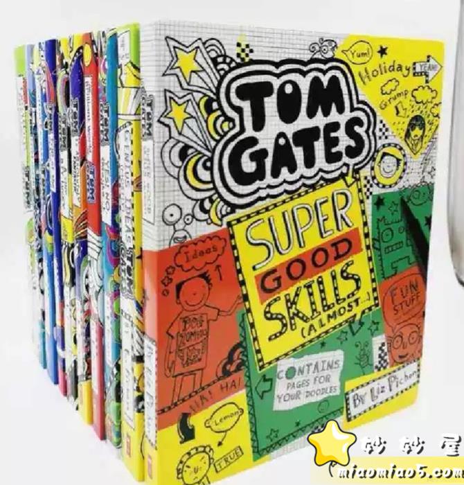 学乐 Tom Gates Series涂鸦小天才汤姆·盖 10册音频图片 No.2