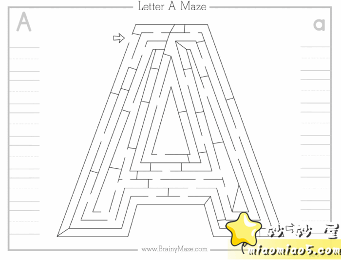 趣味小游戏：字母迷宫练习图片 No.6